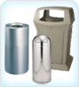 Outdoor Trash Containers