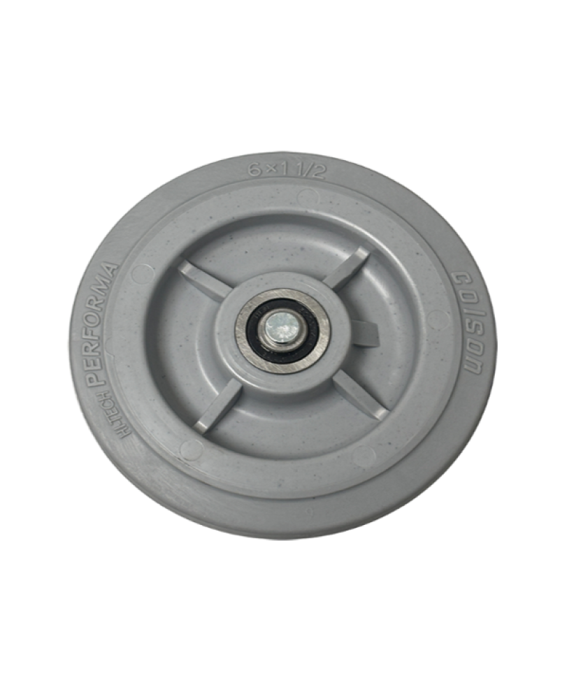 Rubber Wheel 6x1.5 in for Onyx Propane Floor Buffer