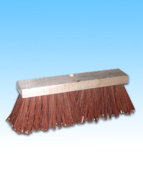 #CREAM3312 DECK BRUSH BROWN 16"