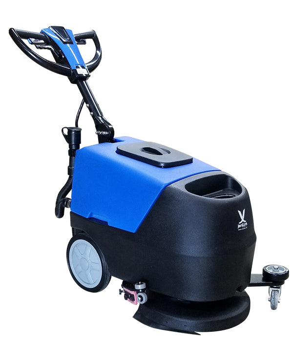 JL 16" Auto Scrubber Blue/Black Battery Butterfly Handle (SC25D)