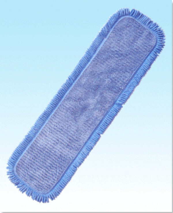 Dust Mop Pad Light Blue 5" x 18"