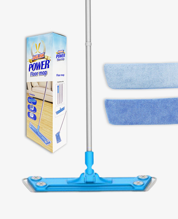 JL Microfiber Wet/Dry Power Floor Mop Kit