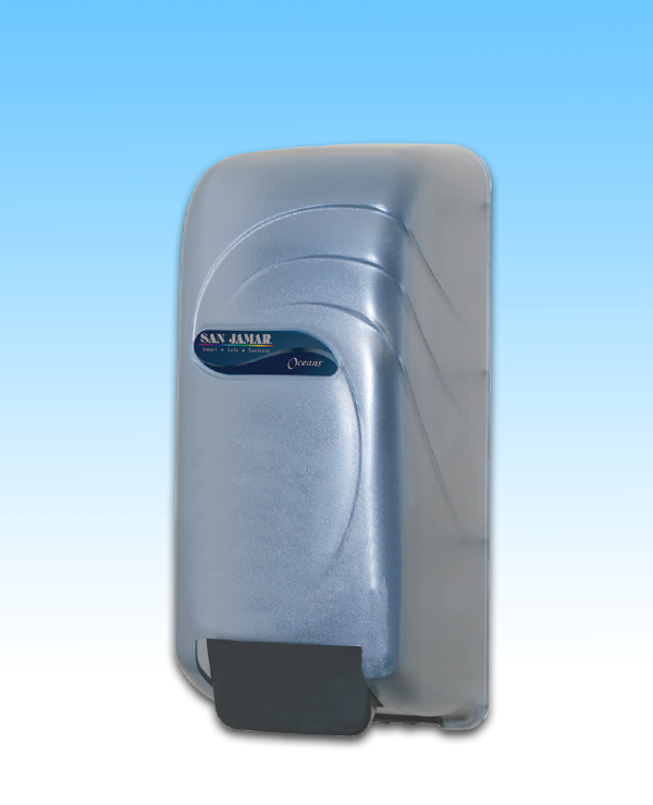 San Jamar Universal Soap Dispenser 800 ML - BLUE