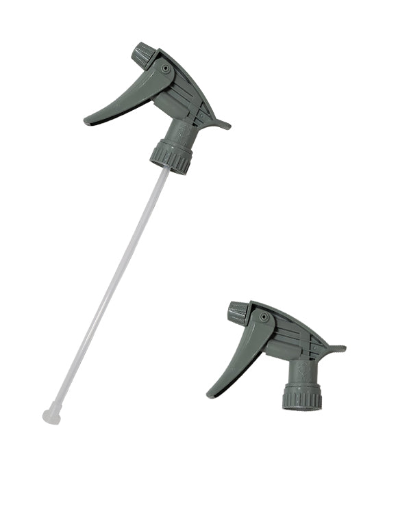 Spray Bottle Nozzle Grey Chemical Resistant