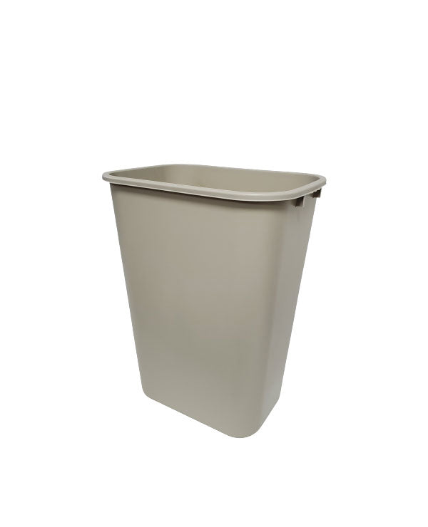 WASTE BASKET 41QT BEIGE