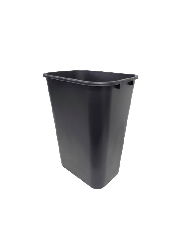 WASTE BASKET 41QT BLACK