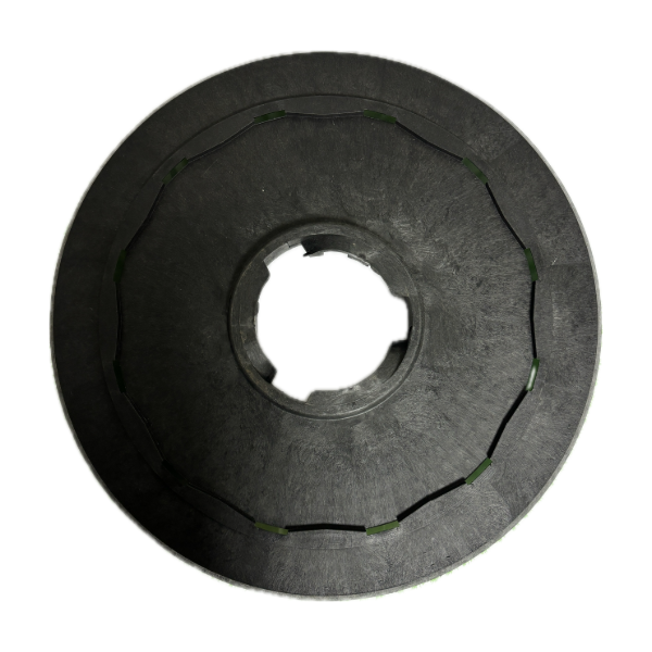 JL 17" GREEN ROTARY SCRUBBING BRUSH G/W