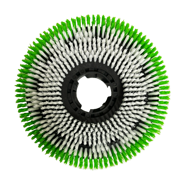 JL 17" GREEN ROTARY SCRUBBING BRUSH G/W