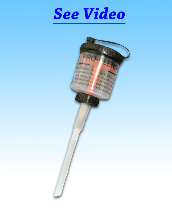 JL Pro-Blend Chemical Mix Dispenser (Quart Bottle)