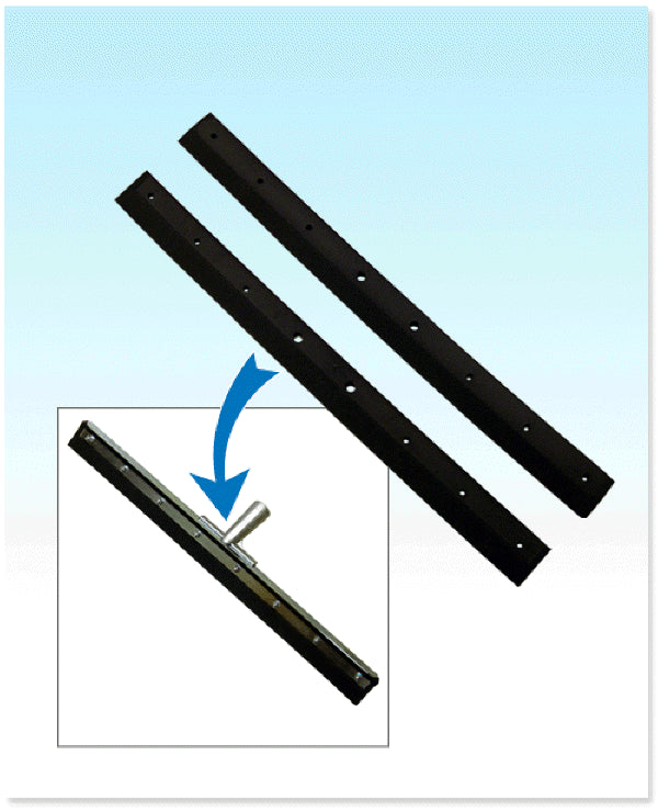 Professional Double Foam Squeegee Metal 36"