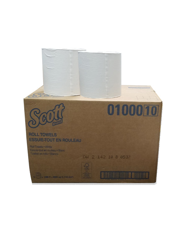 R/T Scott #01000 white 12/CS