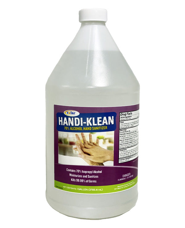 Solar Handi-Klean Hand Sanitizer Gal