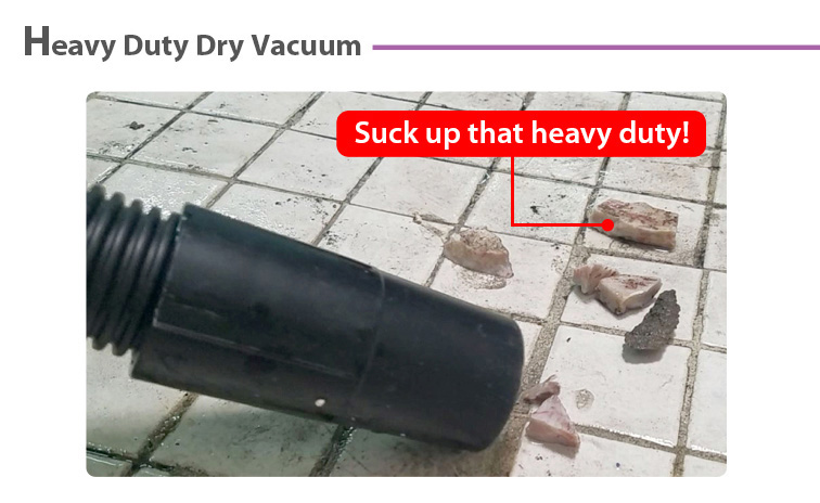 dry vacuum, carpet floor dry vacuum, JL easy glide scallop.