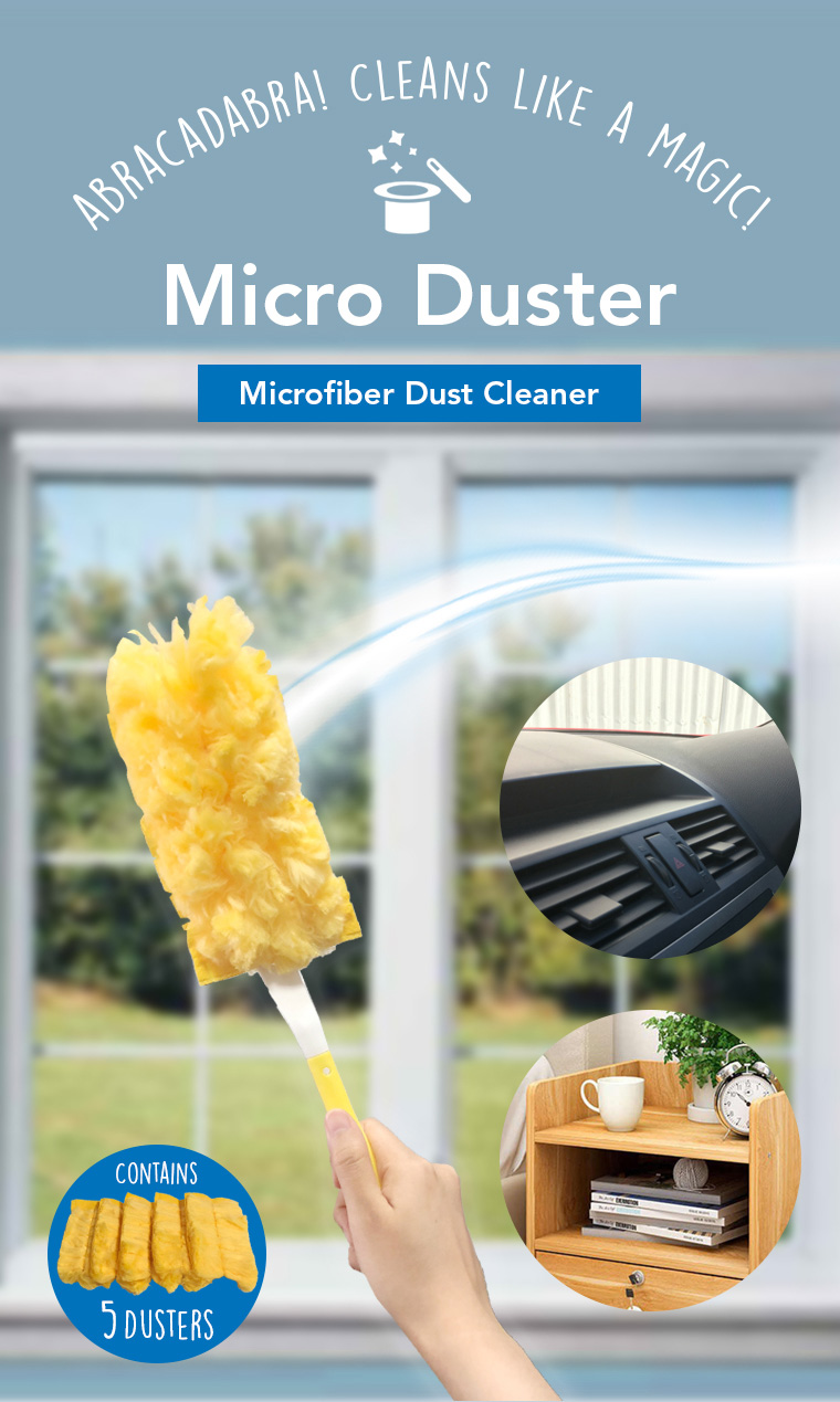 micro duster, microfiber dust cleaner.