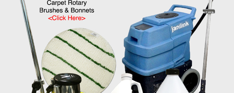 carpet rotary brushes bonnets.